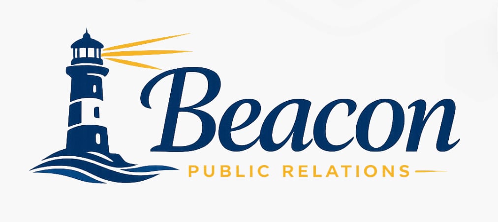Beacon Public Relations company logo used in a branded proposal — example of how your logo appears in Smart Pricing Table proposals